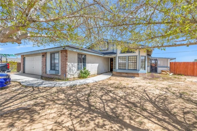 ranch-style house with a garage