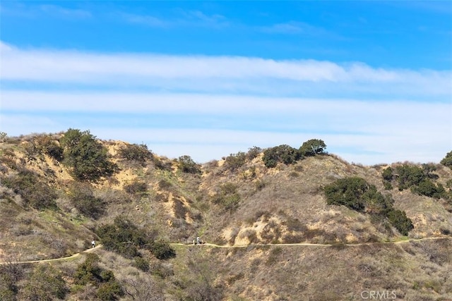 view of mountain feature