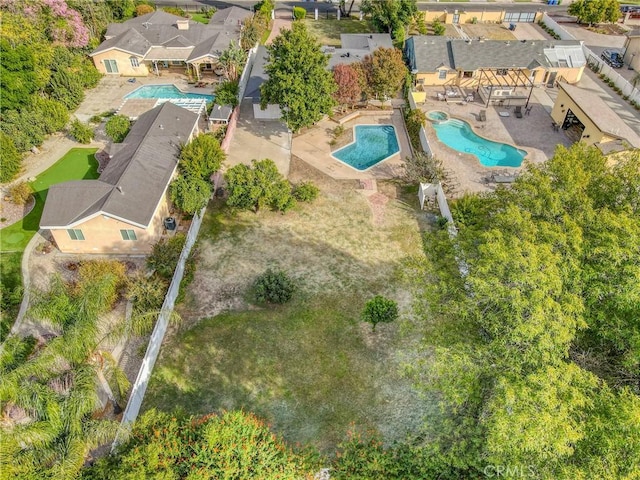 birds eye view of property featuring a residential view