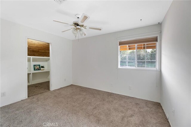 31750 1st St, Acton, CA 93510 - carpeted spare room featuring a ceiling fan