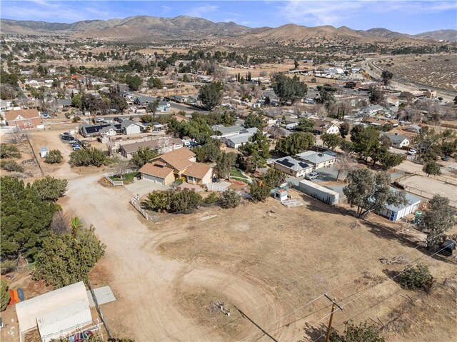 31750 1st St, Acton, CA 93510 - bird's eye view featuring a mountain view and a residential view