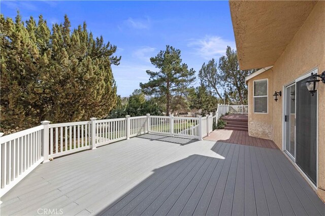 31750 1st St, Acton, CA 93510 - view of deck