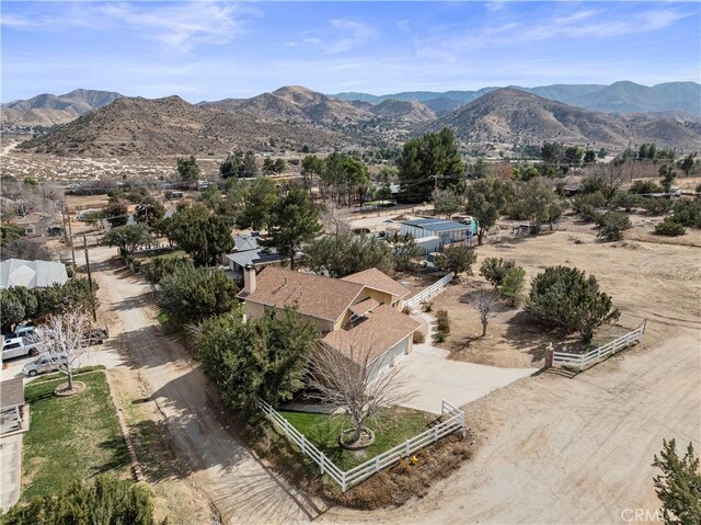 31750 1st St, Acton, CA 93510 - aerial view with a mountain view