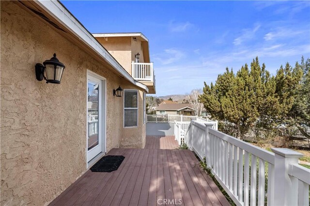 31750 1st St, Acton, CA 93510 - view of deck