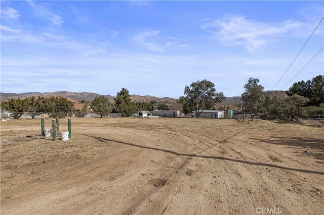 31750 1st St, Acton, CA 93510 - view of yard with a mountain view