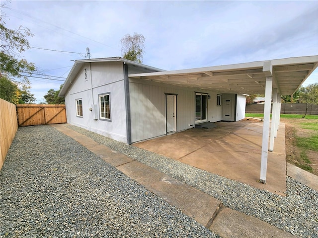 view of rear view of house