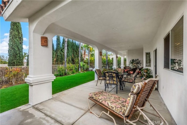 view of patio / terrace