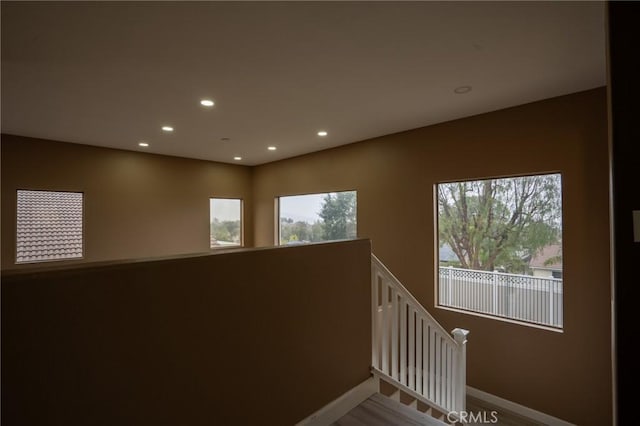 view of stairs