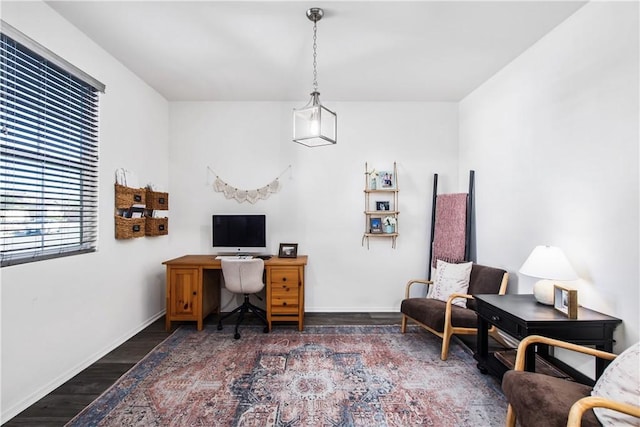 30219 Old Mill Rd, Menifee, CA 92584 - office space featuring wood finished floors and baseboards