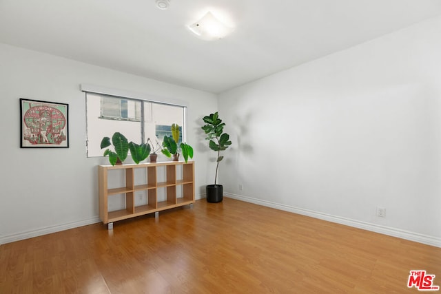 interior space featuring hardwood / wood-style flooring