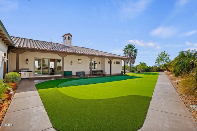 exterior space featuring a patio