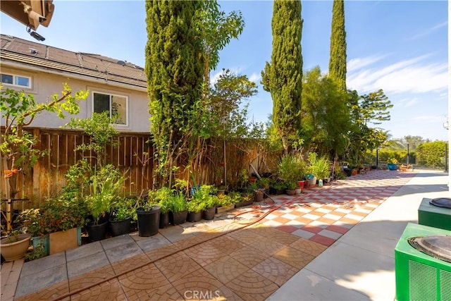 view of patio / terrace with cooling unit