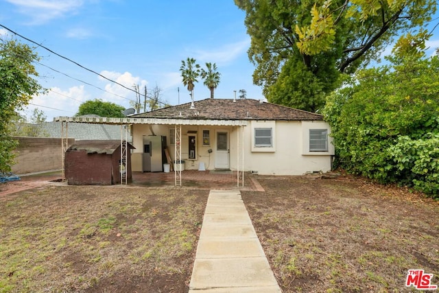 view of bungalow