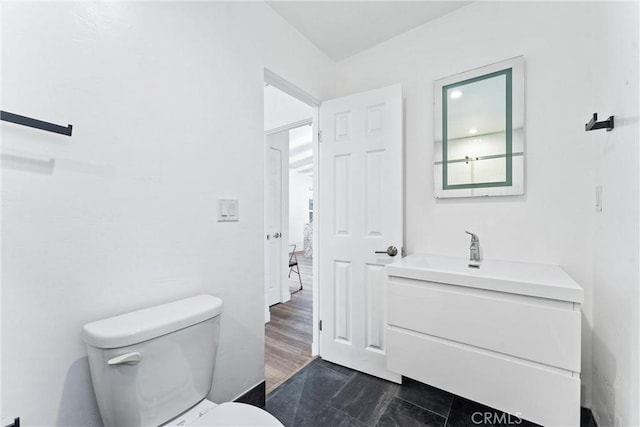 217 10th St, Seal Beach, CA 90740 - bathroom with vanity and toilet