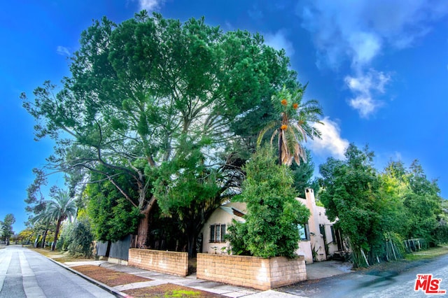 view of street