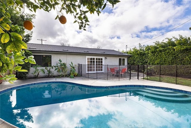 view of pool