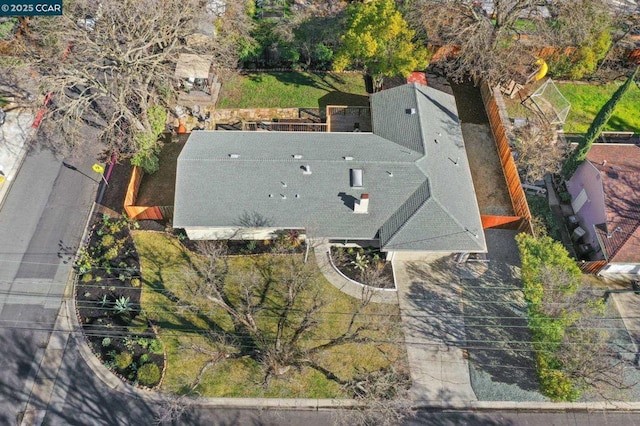 aerial view