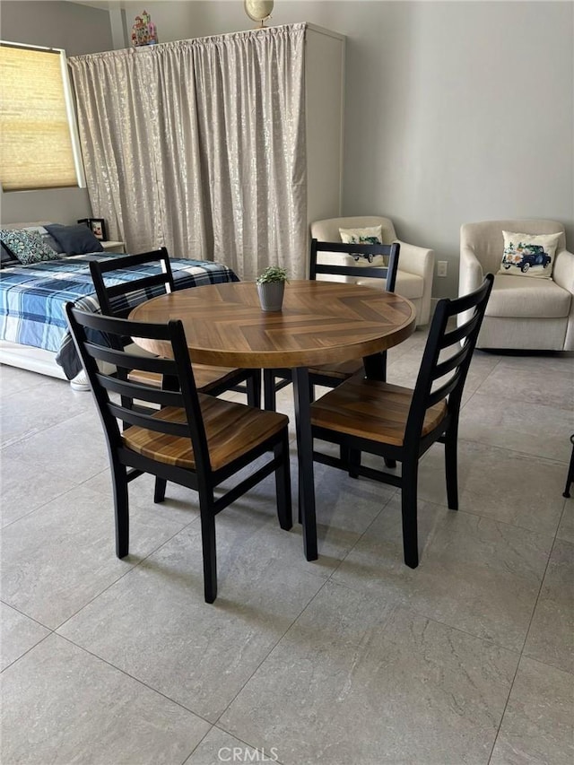 view of dining room