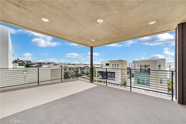 249 Chorus, Irvine, CA 92618 - view of patio / terrace featuring a balcony and a residential view