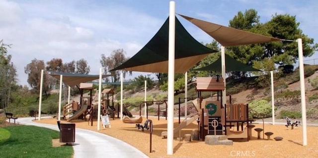 surrounding community featuring playground community