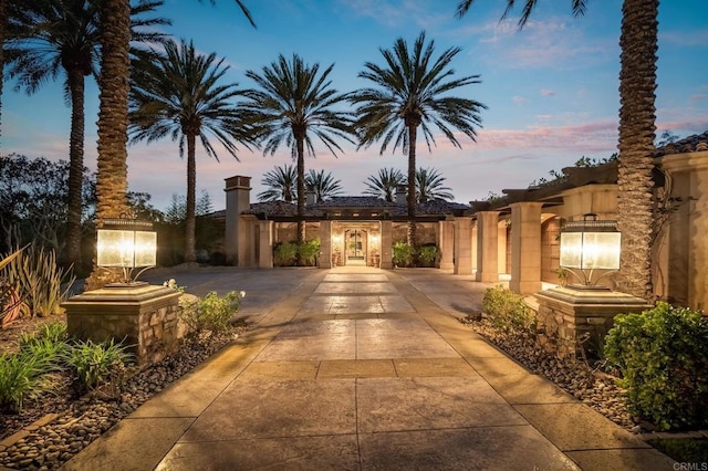 7756 St Andrews Rd, Rancho Santa Fe, CA 92067 - view of front of house featuring stucco siding