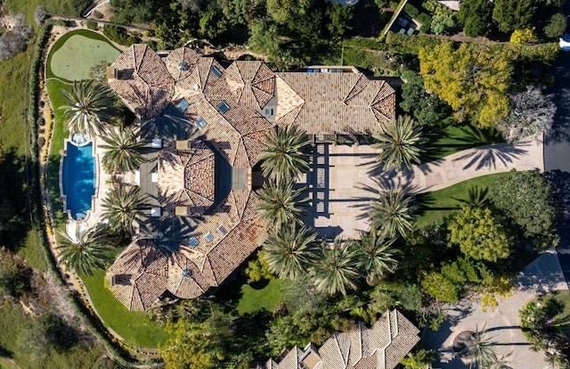 7756 St Andrews Rd, Rancho Santa Fe, CA 92067 - bird's eye view