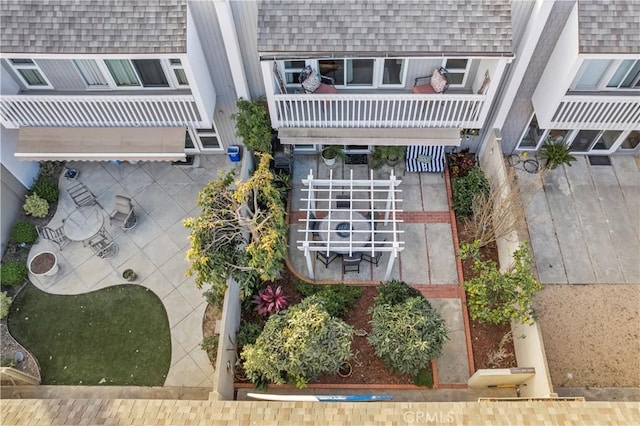 bird's eye view