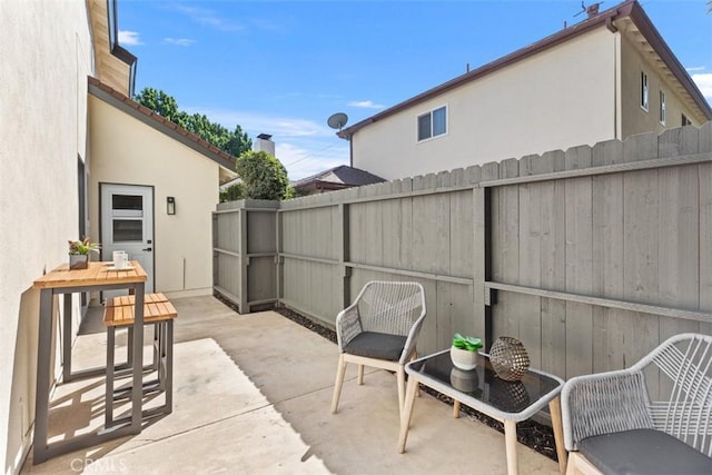 view of patio / terrace