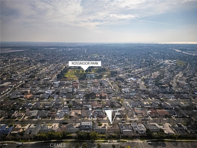 drone / aerial view