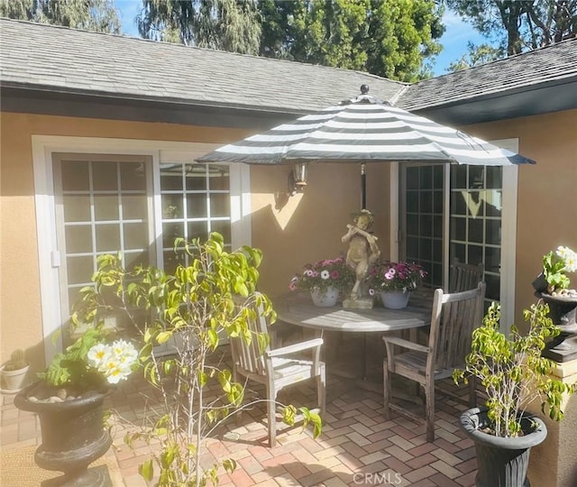 view of patio