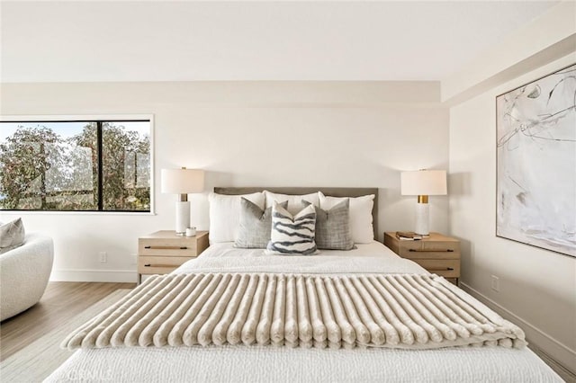 22332 Eagle Rock Way, Laguna Beach, CA 92651 - bedroom featuring baseboards and wood finished floors