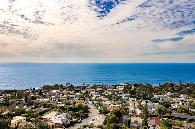22332 Eagle Rock Way, Laguna Beach, CA 92651 - aerial perspective of suburban area featuring a large body of water