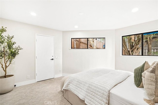 22332 Eagle Rock Way, Laguna Beach, CA 92651 - carpeted bedroom featuring recessed lighting and baseboards