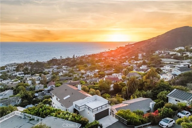 22332 Eagle Rock Way, Laguna Beach, CA 92651 - aerial perspective of suburban area featuring a large body of water