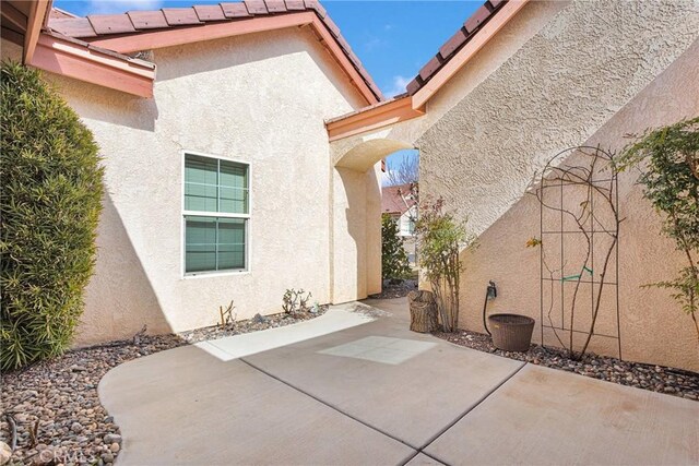 exterior space featuring a patio