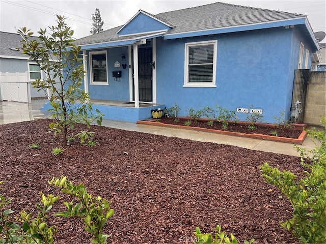 view of bungalow-style home