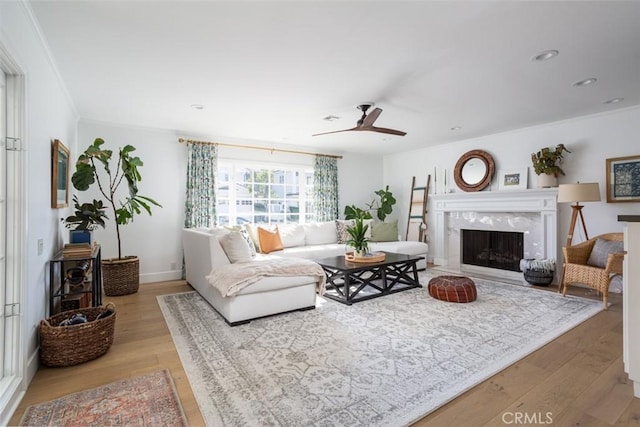 view of living area