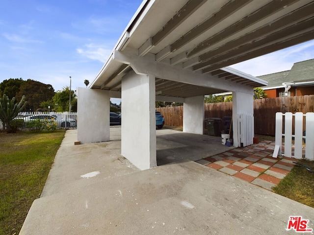 view of patio