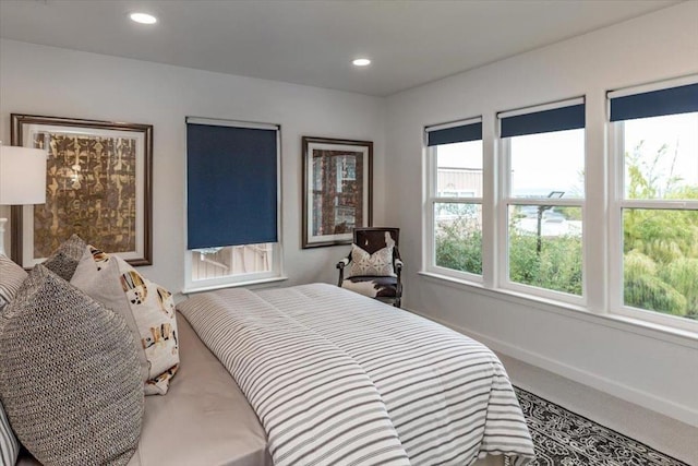 bedroom featuring carpet floors