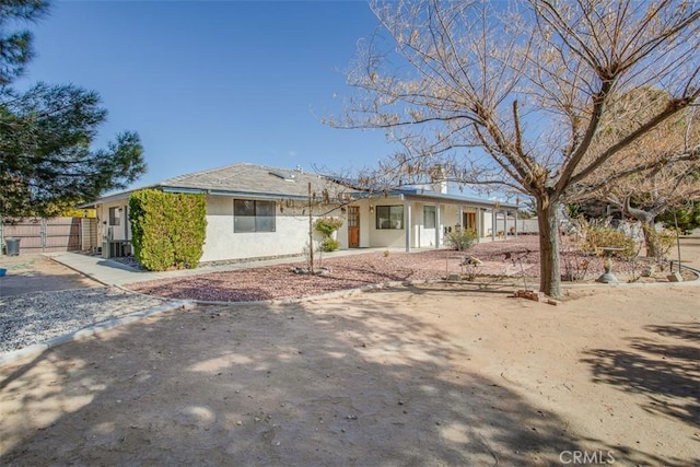 view of ranch-style home