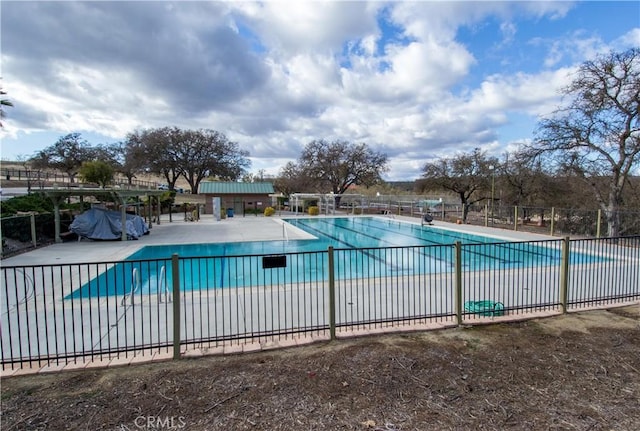 4653 Tumbleweed Way, Paso Robles, CA 93446 - community pool featuring a patio and fence