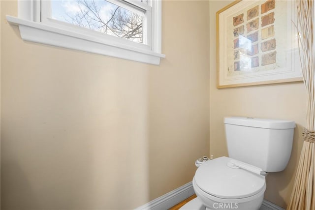 bathroom with toilet