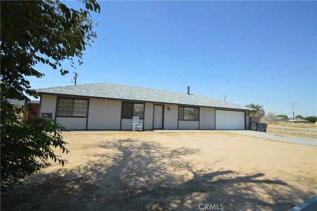 ranch-style house with a garage