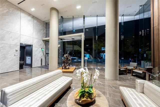 view of lobby