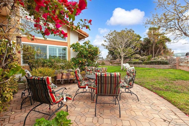 view of patio / terrace