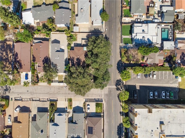 birds eye view of property featuring a residential view