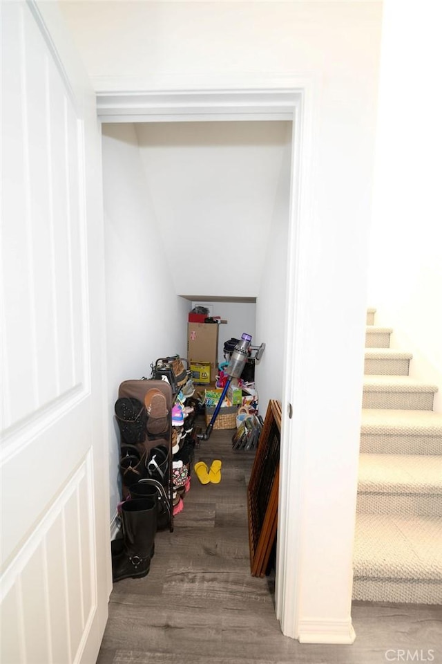 view of storage