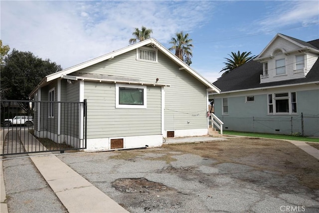 view of rear view of house