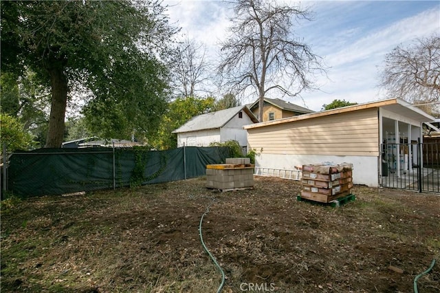 view of rear view of property