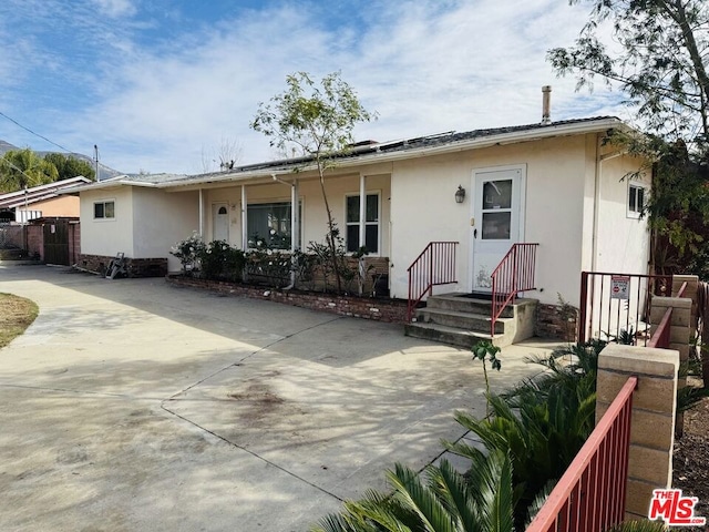 view of back of house